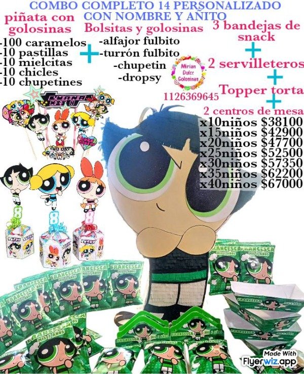 Producto - Combo completo 14 las chicas super poderosas bellota