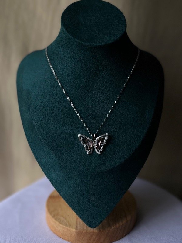 Producto - Cadenita mariposa acero quirúrgico