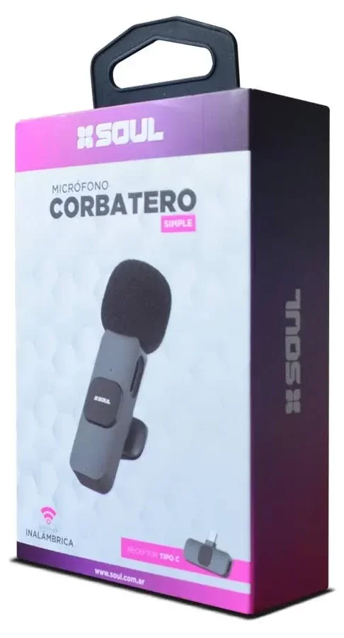 Producto - MICROFONO CORBATERO TIPO LIGHTNING