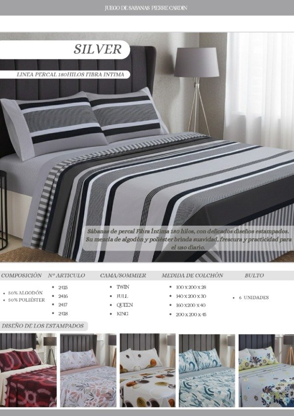 Producto - Sábanas 180 hilos Estampada