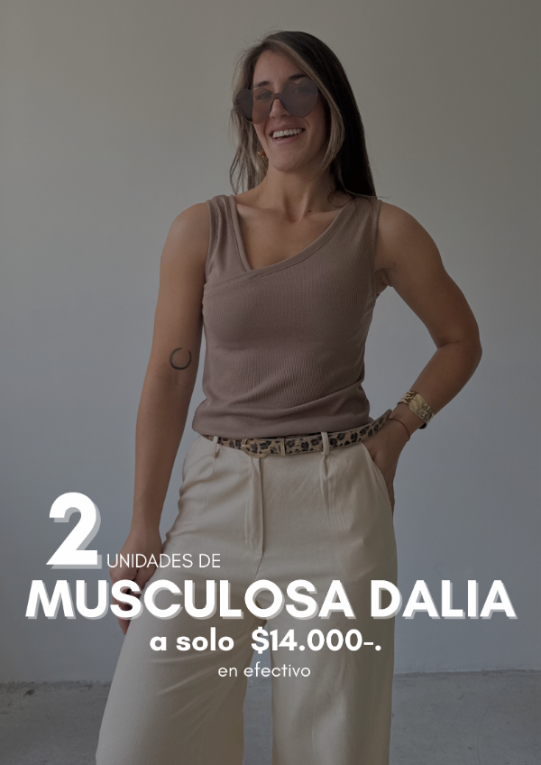 Producto - Musculosa DALIA - PROMO