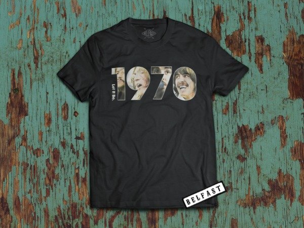 REMERA BEATLES 1970