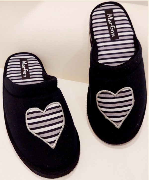 Producto - Pantuflas Sophie Negras