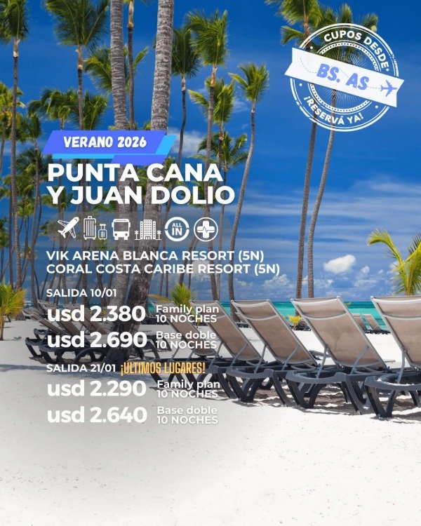 Producto - PUNTA CANA Y JUAN DOLIO