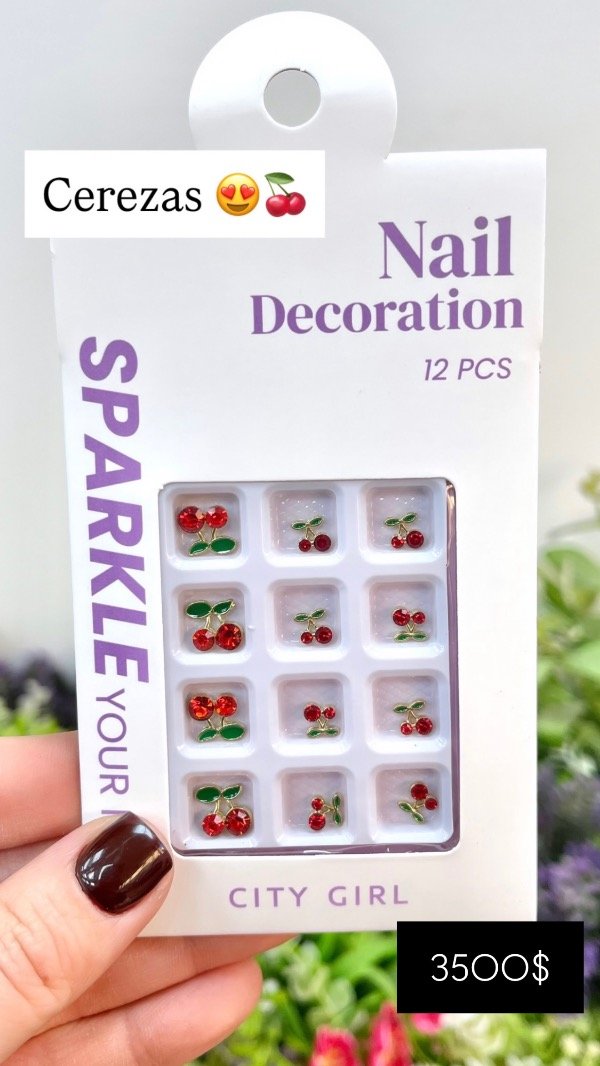 Producto - Dijes cereza CITY girl