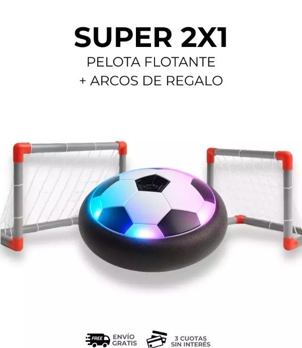 Producto - SUPER 2X1 - PELOTA FLOTANTE + ARCOS DE REGALO