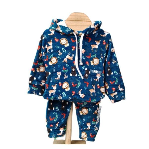 Producto - Conjunto Dúo Buzo Pantalón Doble Plush Estampado