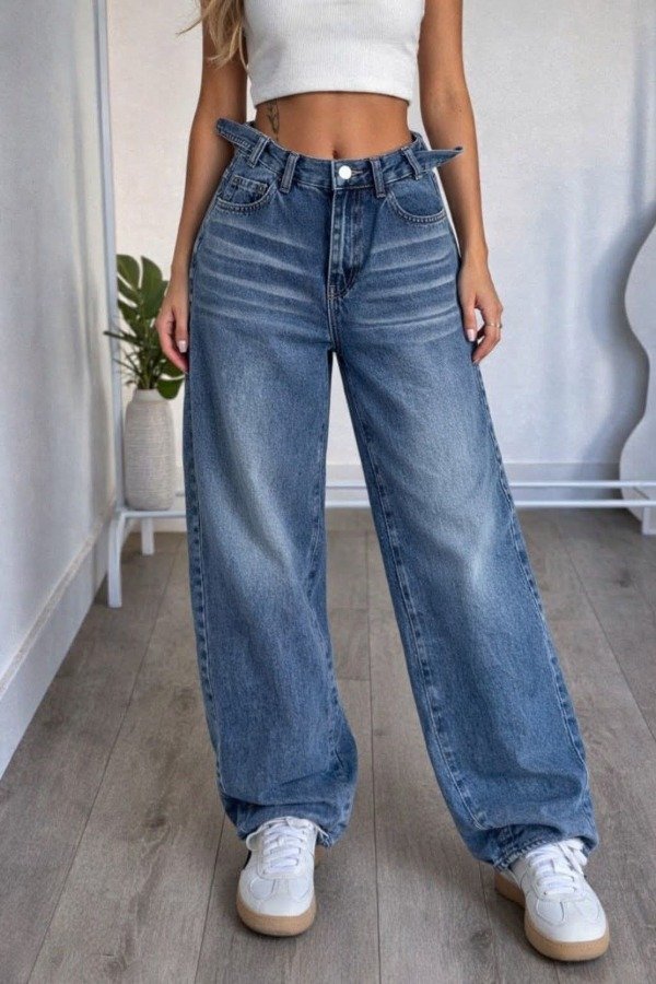 Producto - LINEA EMY Baggy jeans  rígido