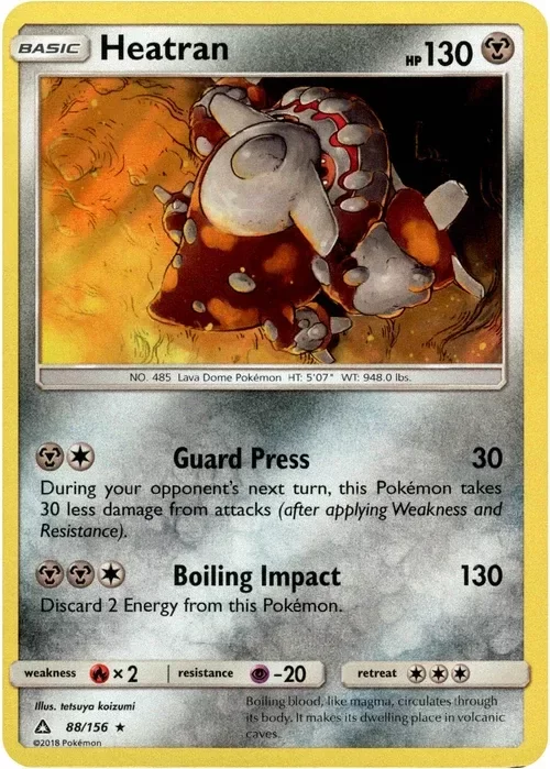 Producto - Heatran - 88/156 - Ultra Prism - Holo