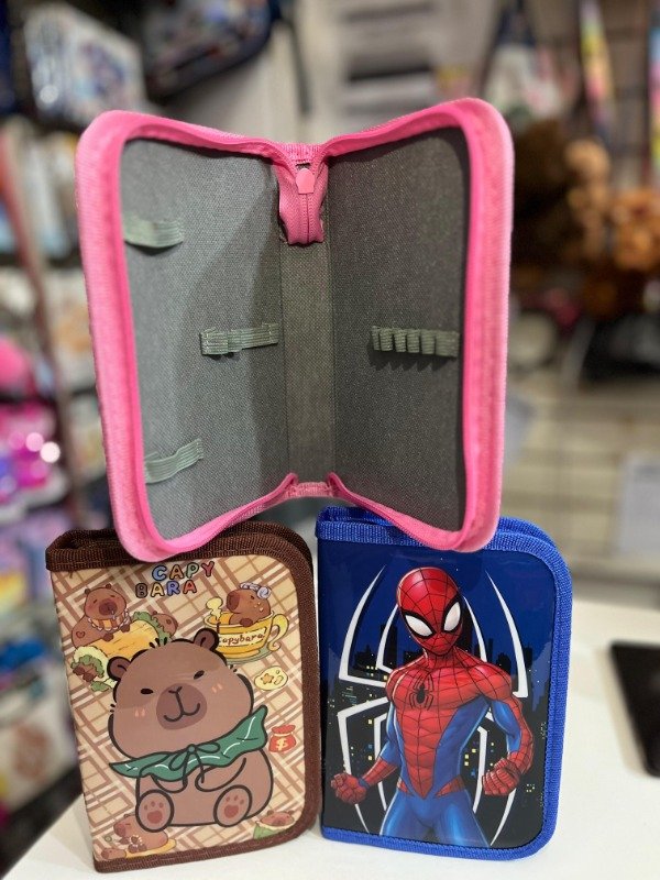 Producto - Cartuchera 1 piso c/ cierre Personajes