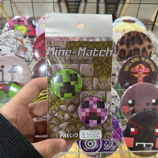 Producto - Pack match MINECRAFT