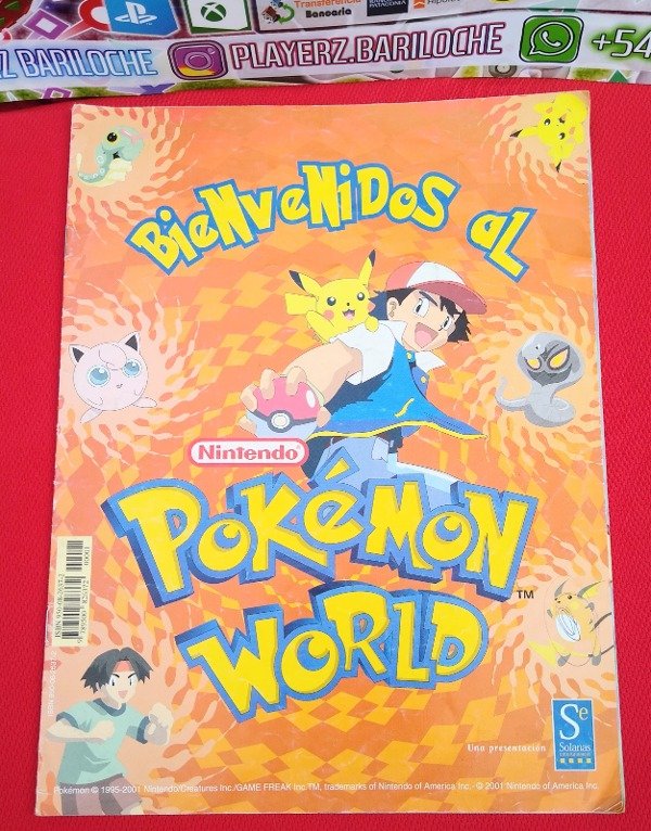Producto - REVISTA BIENVENIDOS AL POKÉMON WORLD (2001)