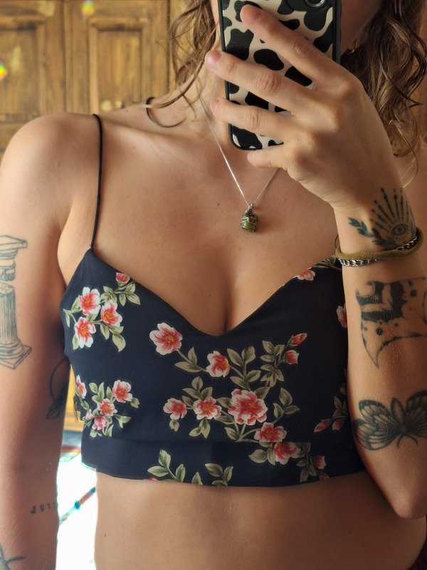 Producto - TOP FLORES T.S/M