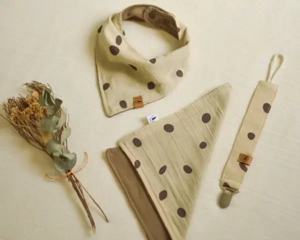 Producto - Set Bandana, Babita y Portachupete ARENA MANCHITAS