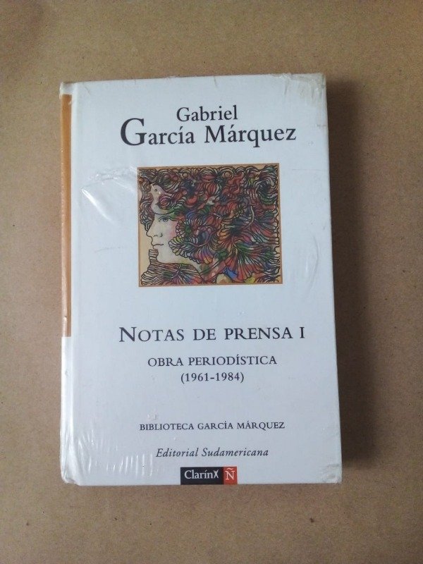 Producto - Notas de prensa I - Gabriel García Márquez - Sudamericana - Tapa dura