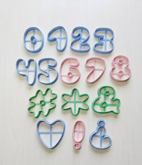 Producto - Números y Signos Bubble