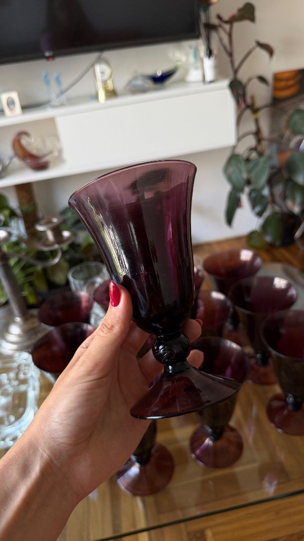 Producto - Copas cristal de amatista