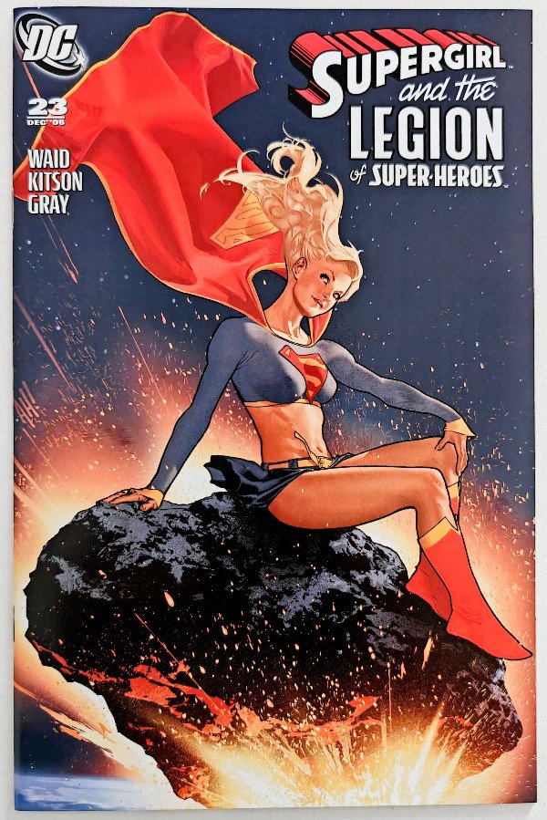 Producto - Supergirl and Legion of Super Heroes #23 (2026) - Clásica tapa de Adam Hughes - 0