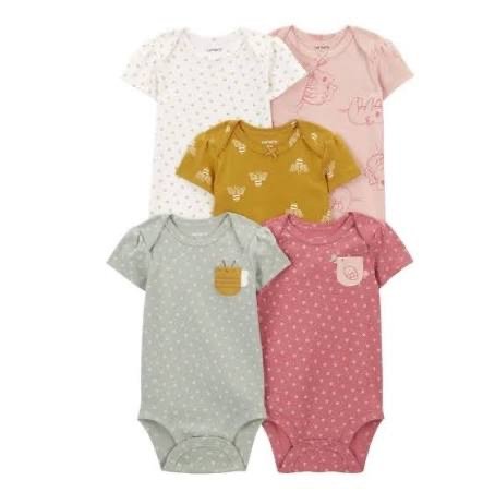 Producto - PACK CARTERS 5 BODYS BEEE - 0