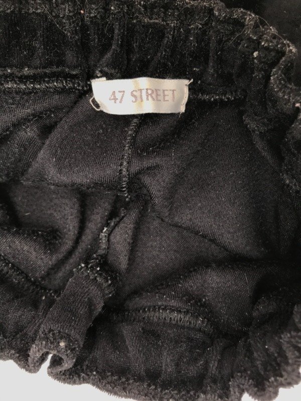 Producto - Black velvet pleated skirt - 6