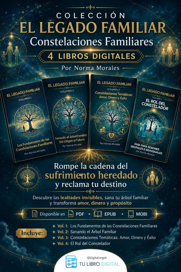 Producto - COLECCIÓN EL LEGADO FAMILIAR CONSTELACIONES FAMILIARES Norma Morales