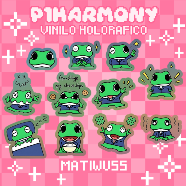 Producto - PLANCHITA VINILO HOLORAFICO P1HARMONY JIUNG
