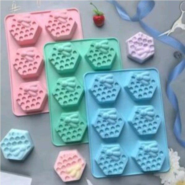 Producto - Molde panal abeja jabon