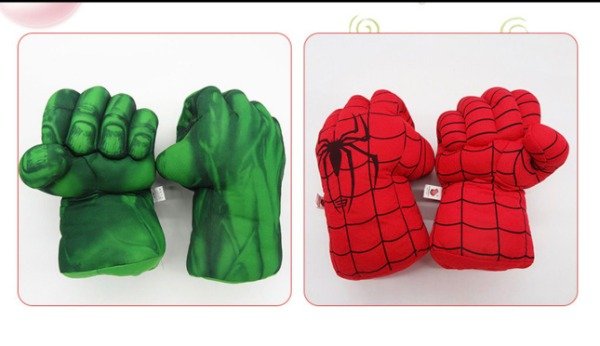 Producto - Peluche guante grande Avengers para niños (surtidos)