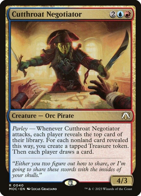Producto - Cutthroat Negotiator  March of the Machine Commander