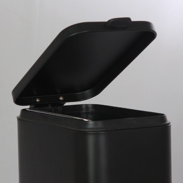 Producto - CESTO ACERO NEGRO RECTANGULAR - 1