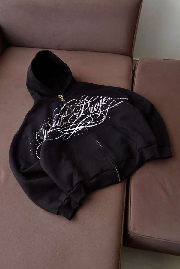 Producto - ZIP HOODIE BB 77 BLACK