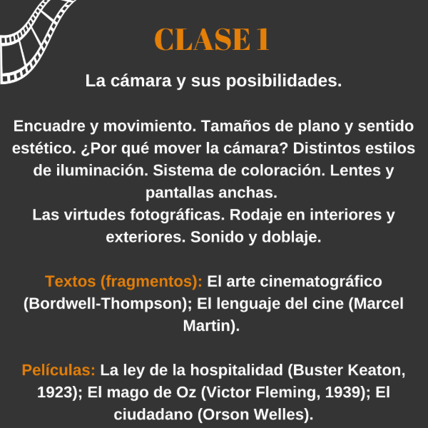 Producto - Taller de lenguaje cinematográfico - 1