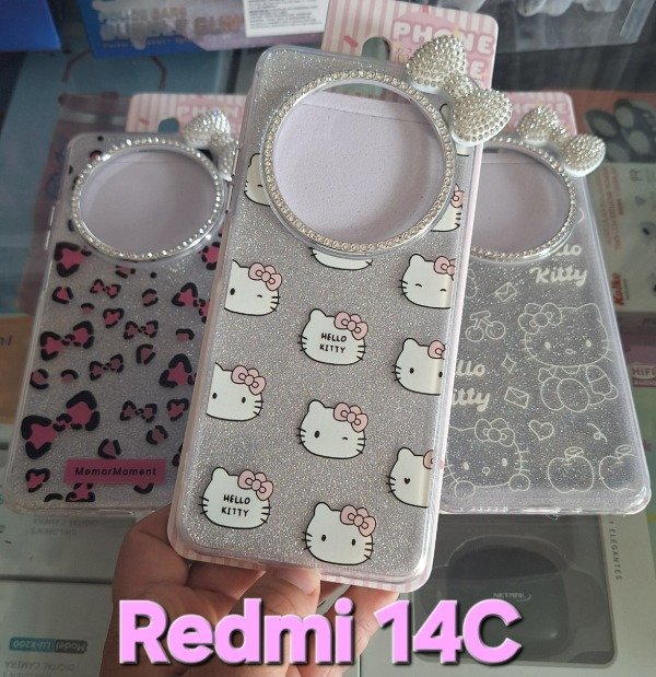 Producto - Fundas Hello Kitty glitter. Redmi 14C