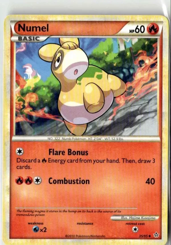 Producto - 2010 HEARTGOLD y SOULSILVER UNLEASHED NUMEL 35/95