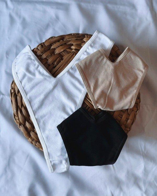 Producto - PACK X 3 LESS EN V ALGODÓN