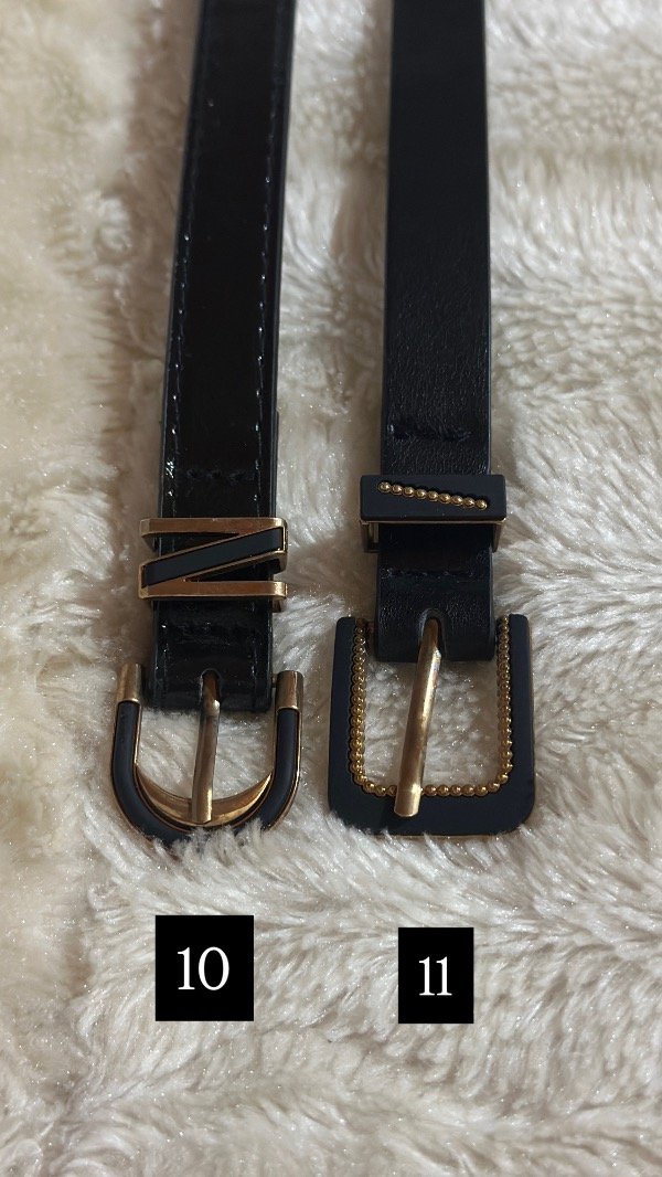 Producto - Cintos negros - 10 y 11