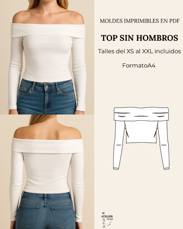 Producto - Top sin hombros