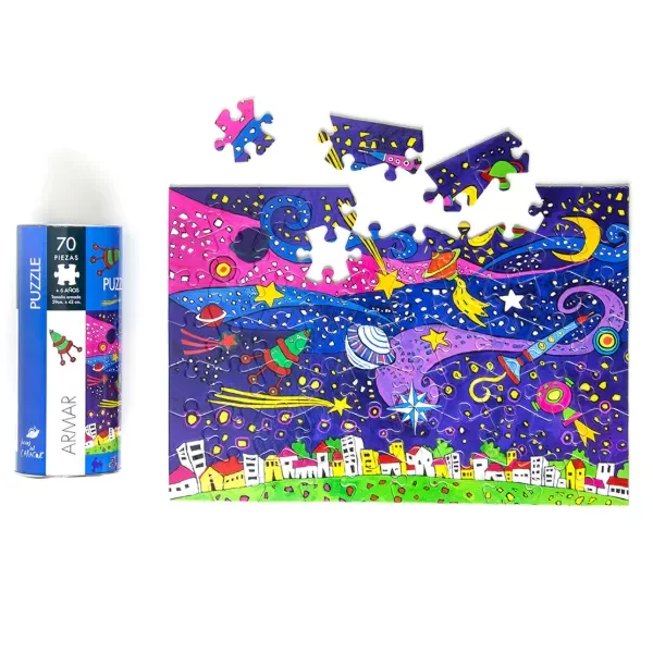 Producto - PUZZLE PLANETAS 70 piezas