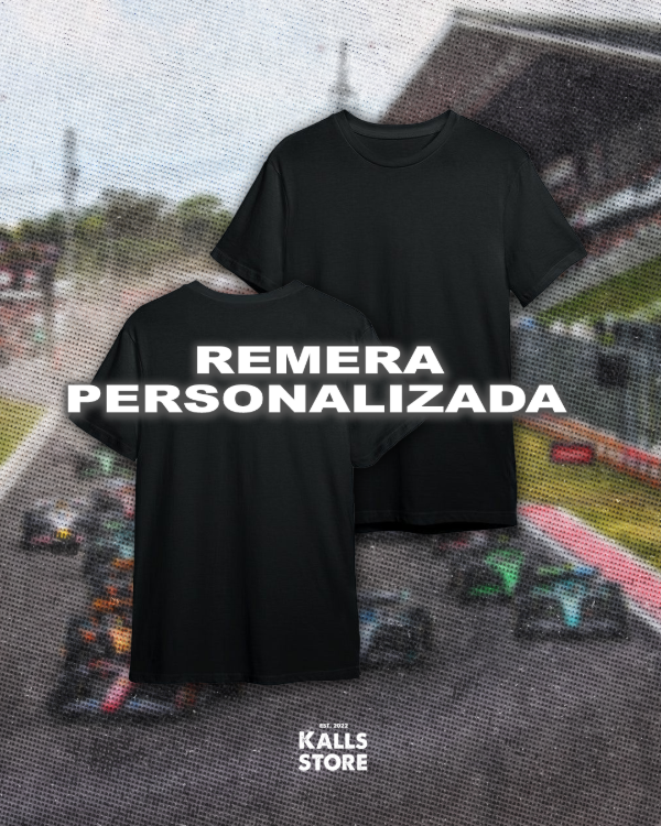 Remera básica personalizada
