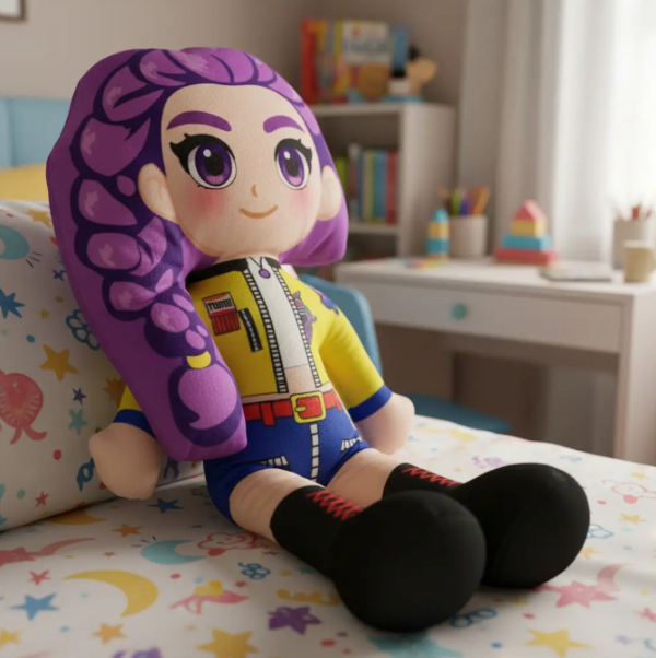 Producto - Peluche Grande Guerreras Kpop Rumi Mira Zoey 44cm