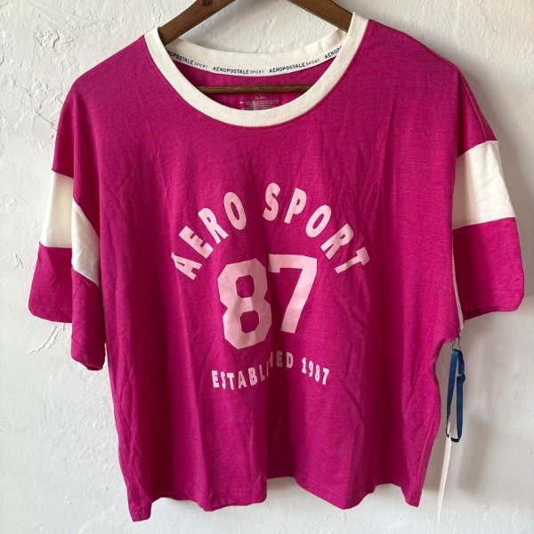 Producto - Remera AeroSport Vintage Rosa