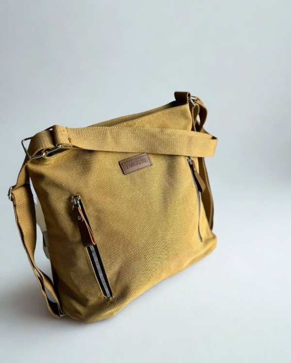 Producto - BOLSOS MOCHILA "LOLA" doble cierre Verde. (ART.CAR 21) - Línea Capricho URBANO