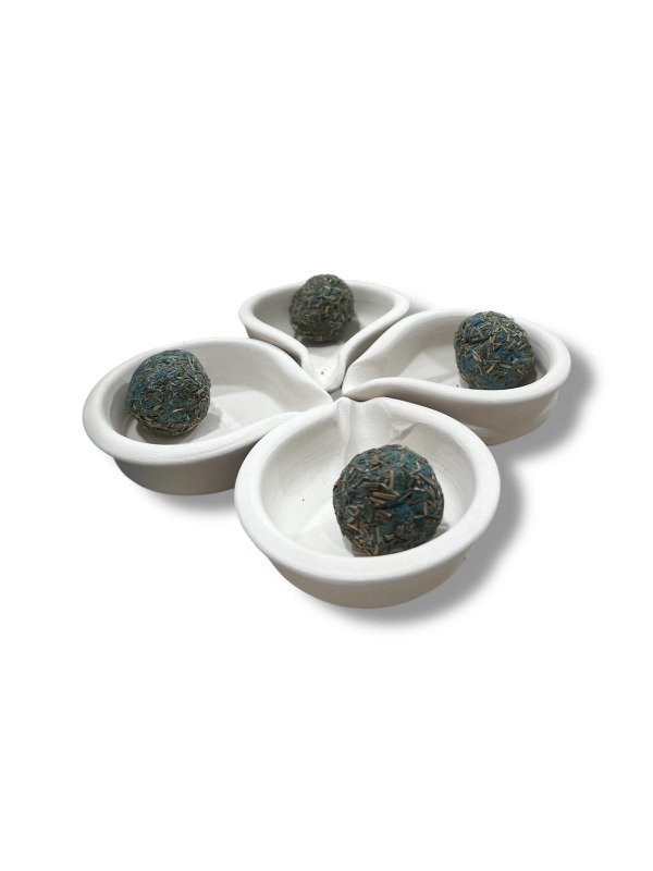 Producto - Sahumador Gotita cerámica + Bombita x1