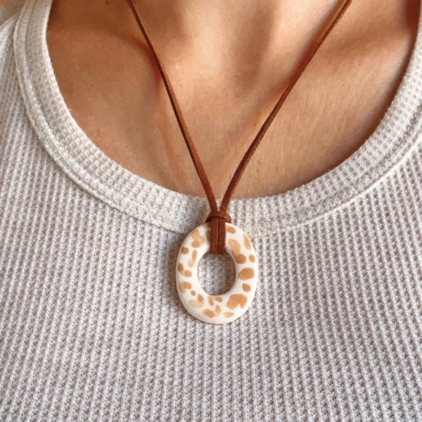 Producto - Choker Giulia animal print