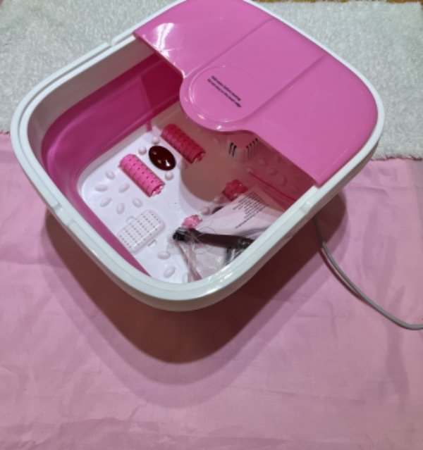 Producto - Bañera para pies con tapa multifuncionn