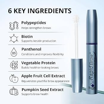 Producto - Serum Realzador para el crecimiento de Cejas - RapidBrow - 4