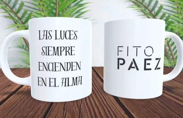 Producto - Taza - Fito paez frase 10