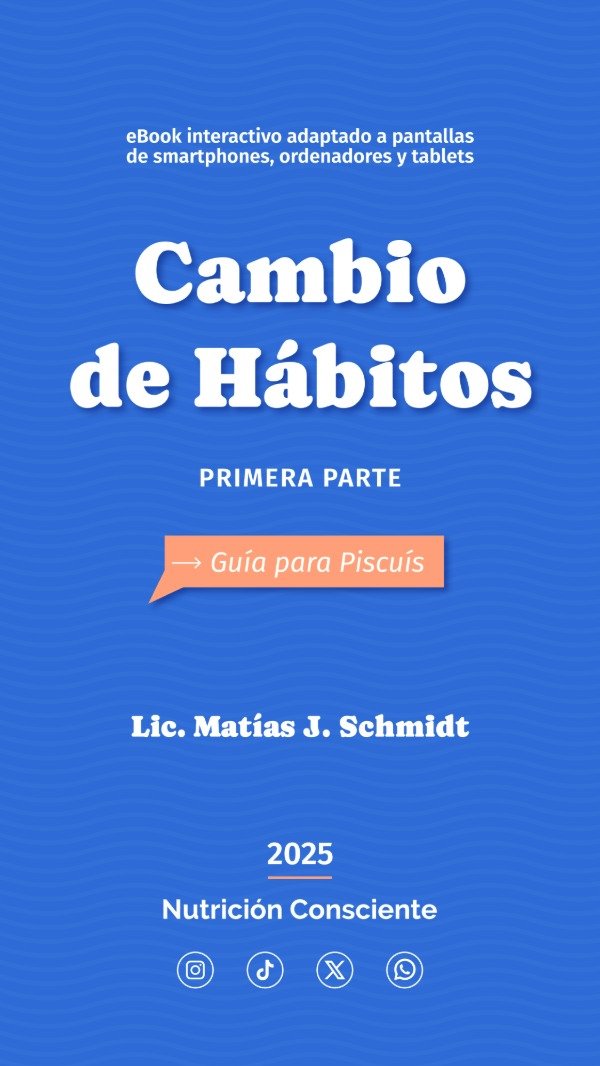 Producto - Cambio de habitos - Guia para piscuis