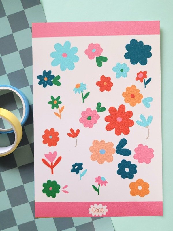 Producto - Plancha flores