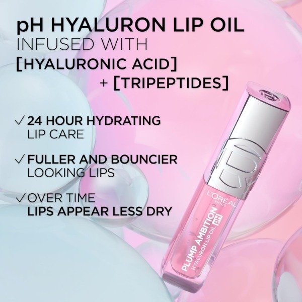 Producto - LOreal Paris Plump Ambition Hyaluron Lip Oil PH 5ml - 3